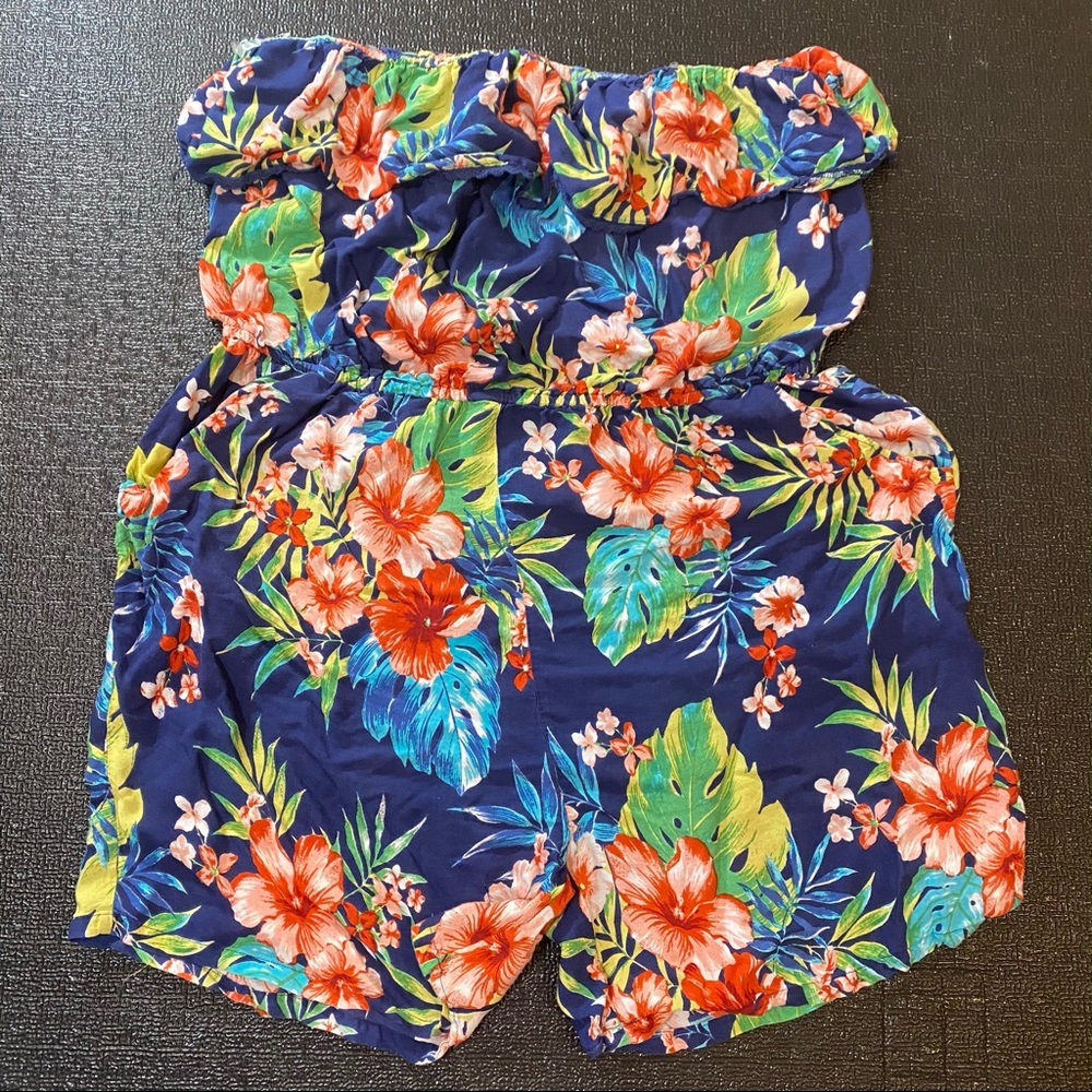 Floral romper - 3X